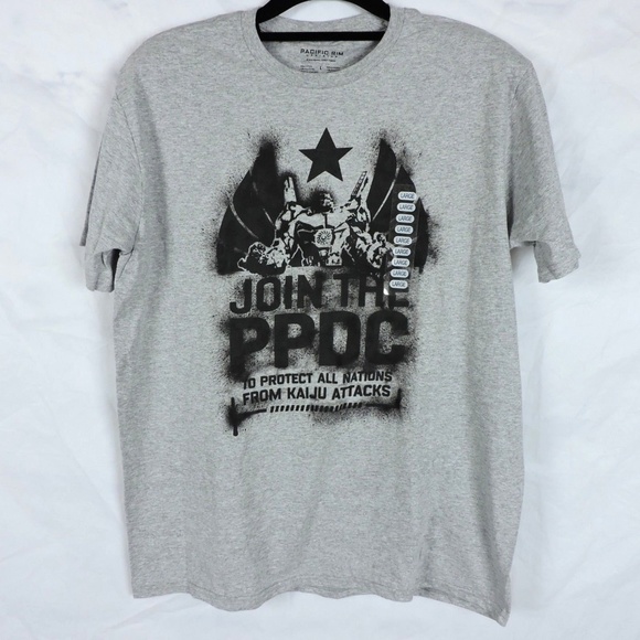 Pacific Rim Uprising T-Shirt Kaiju PPDC - Picture 1 of 5